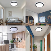Modern Round LED Ceiling Light – 12W/18W, Cool White