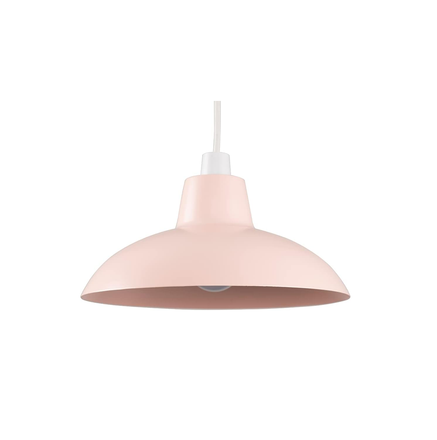 Retro-Style Matte Black Metal Ceiling Light Shade | Pendant Lighting, Home Décor & Home Improvement Essential