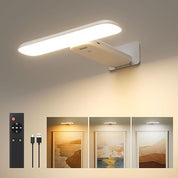 2 Pack Wireless Rechargeable Picture Lights with Remote Control