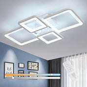 Modern 54W Dimmable LED Ceiling Light with Remote