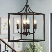 Vintage Industrial Semi-Flush Ceiling Light