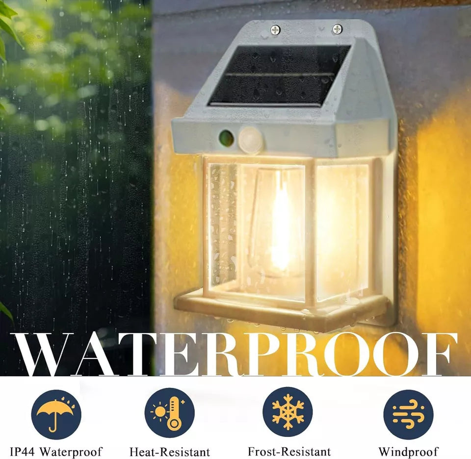 Solar Motion Sensor Wall Light for Outdoors
