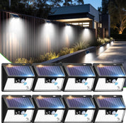 Outdoor Solar Security Lights with Motion Detection – Waterproof, 3 Adjustable Modes for Garden & Fence