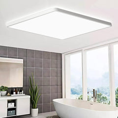 40W 16-Inch LED Ceiling Light, Super Bright 6000K Cold White, Waterproof Ceiling Light for Kitchen & Bathroom