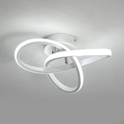 minfair Modern LED Ceiling Light – Round Geometry, 18W, 24cm Diameter
