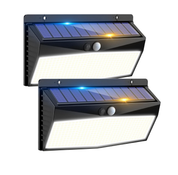 2-Pack Solar Motion Sensor Lights