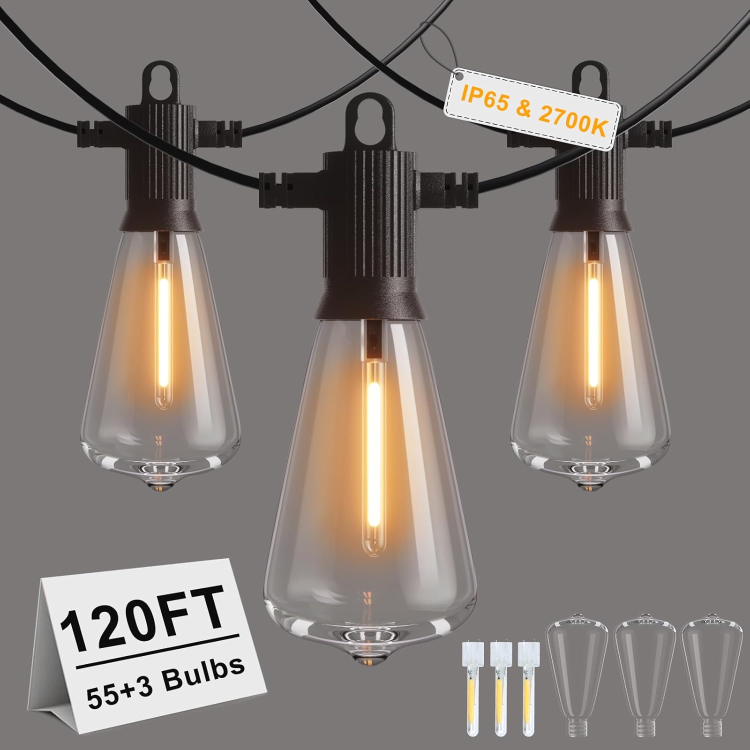 Solar Festoon String Lights