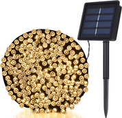 72FT 200 LED Multicolor Solar String Lights – Waterproof for Outdoor & Indoor Use