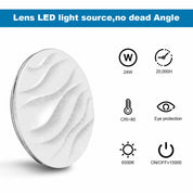 Modern LED Ceiling Light Round Panel – Energy-Efficient Indoor Downlight for Bathroom, Kitchen & Bedroom