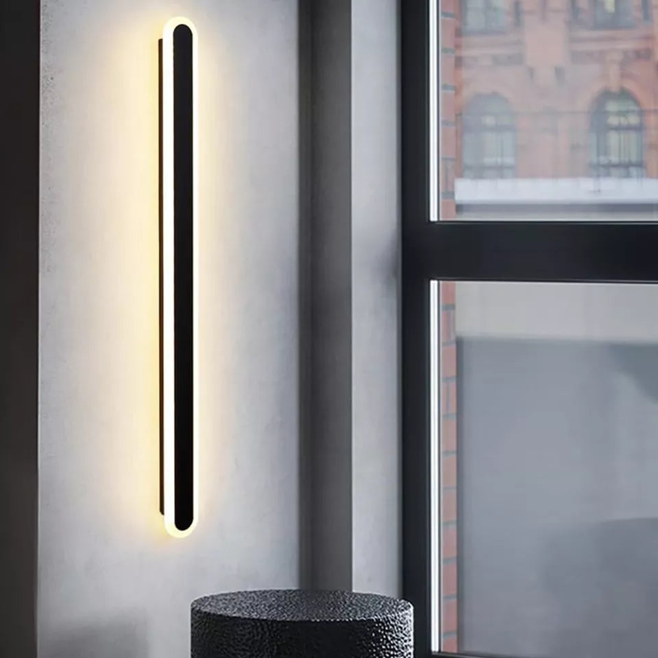 Modern LED Wall Light Sconce – Waterproof Outdoor/Indoor Long Strip Lamp, Energy Saving