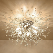 Modern Crystal Firework Ceiling Light – 6 G9 LED Chandelier