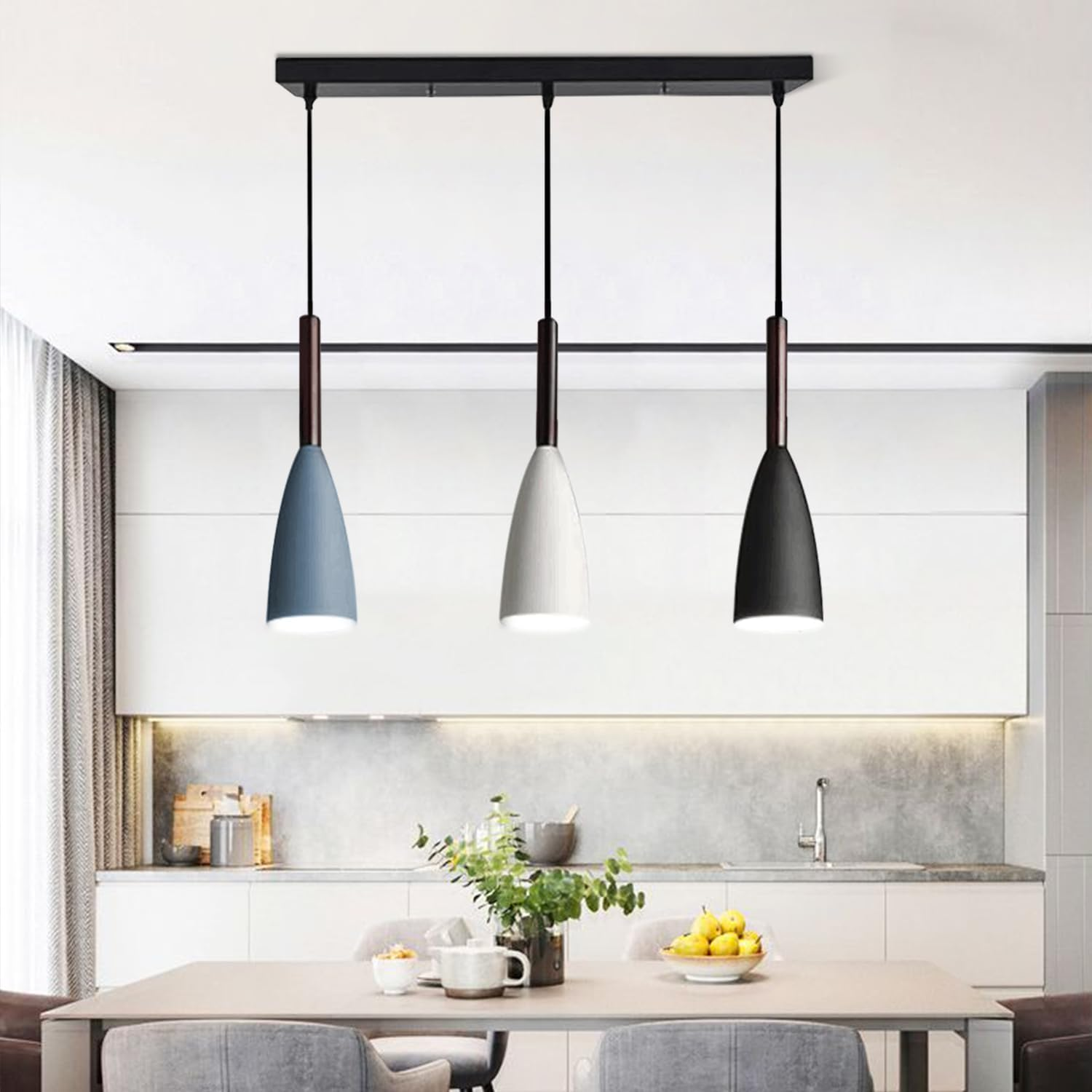 Modern Pendant LED Light – Sleek LED Hanging Lamp for Dining Rooms, Restaurants, and Bedrooms