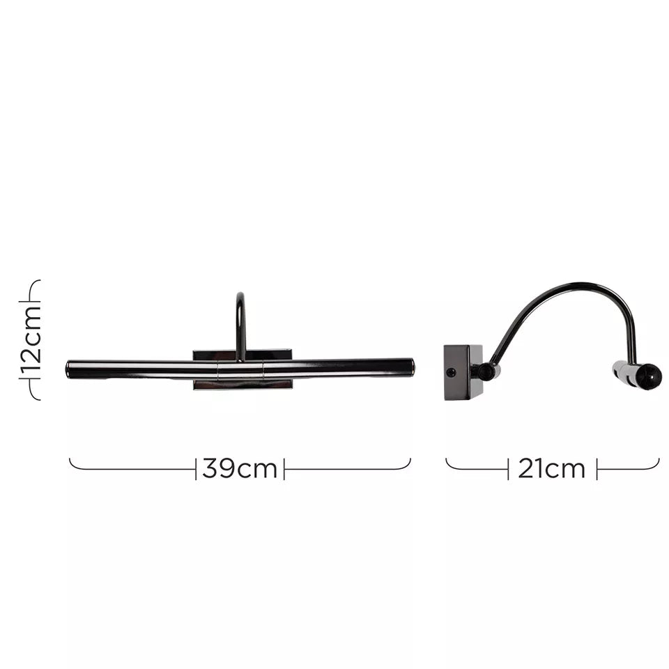 Adjustable Twin LED Picture Wall Light