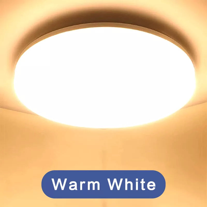 36W LED Round Ceiling Light – Warm & Cool White