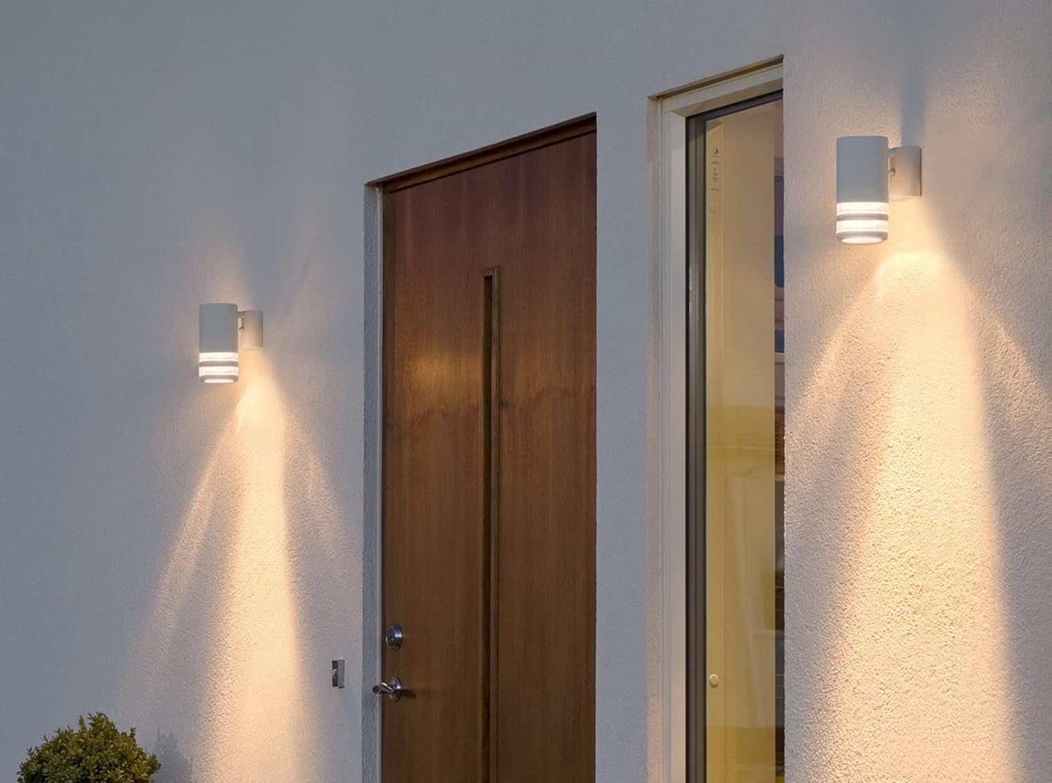 Double Down Outdoor Wall Light