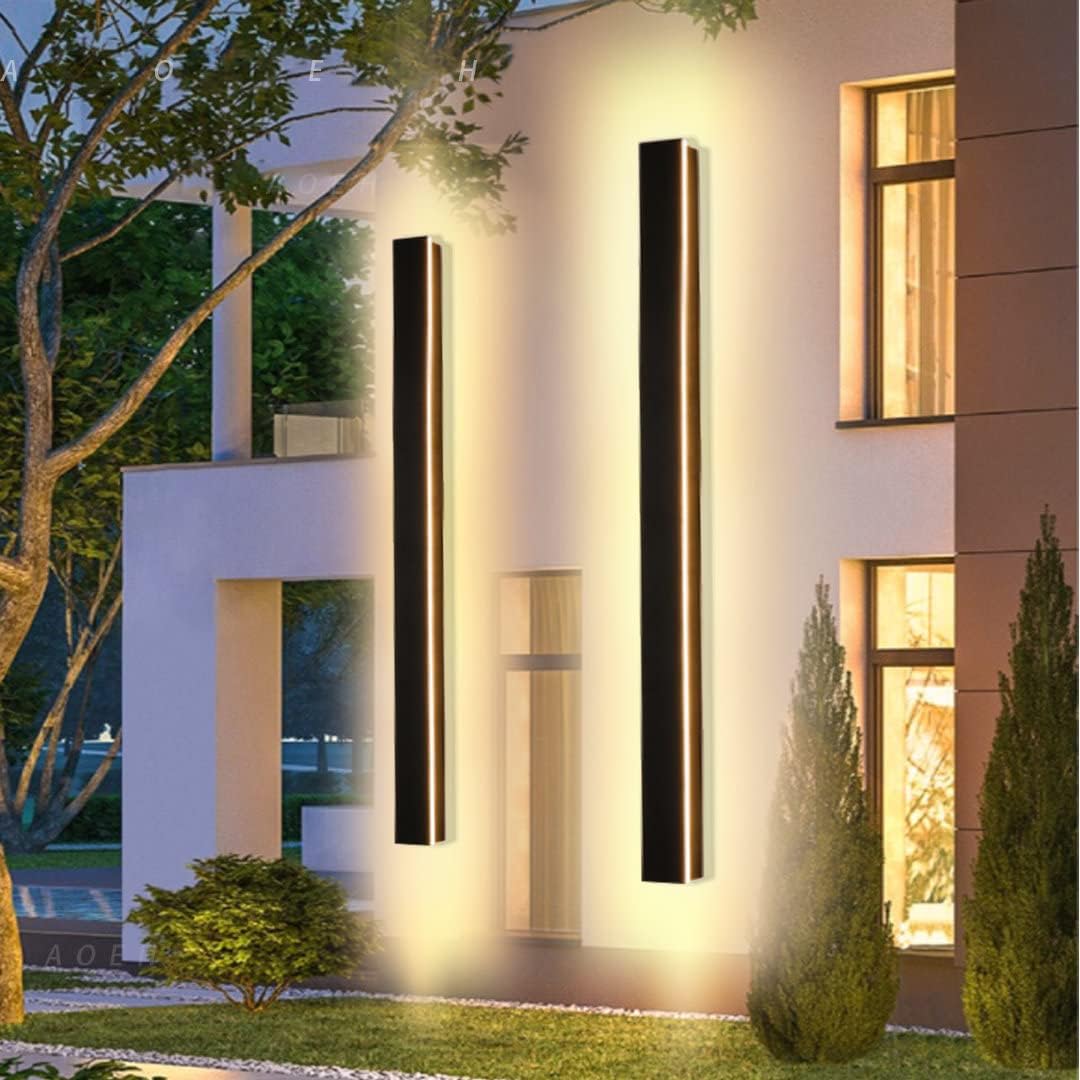 Modern Indoor Outdoor LED Wall Light