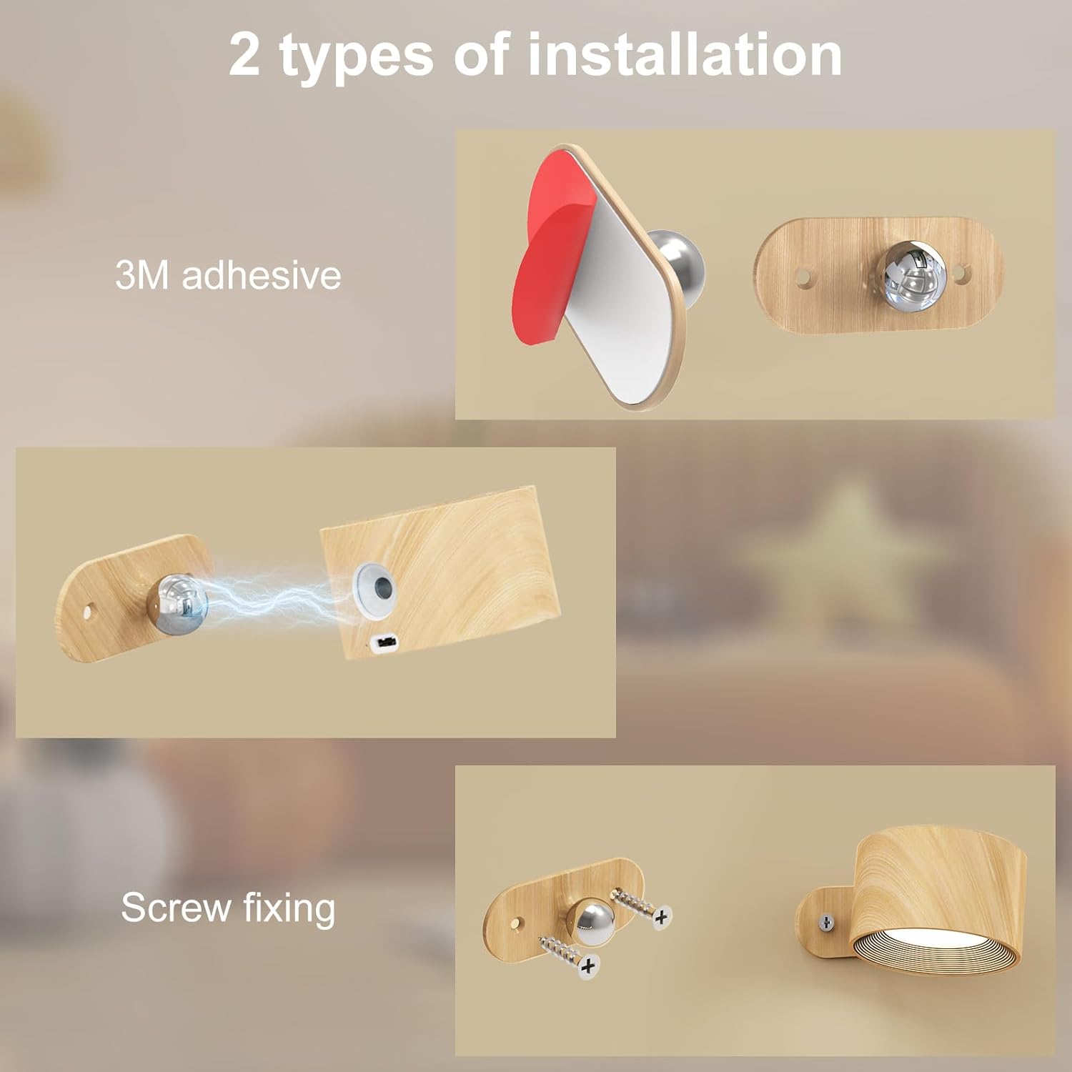Rotateable LED Wall lamp