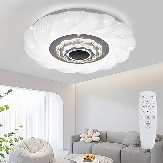 40W Dimmable LED Ceiling Light with Remote Control