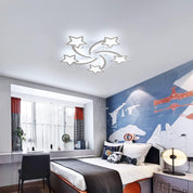 Modern Petal LED Ceiling Light – 60W Cool White Flush Mount Fixture
