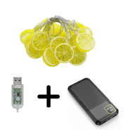 Clerance Sale - Modern 3m LED String Lights with Remote Control - 20 Warm White Lamps and 8 Lighting Modes