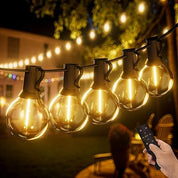 150FT G40 Festoon String Lights Outdoor Waterproof