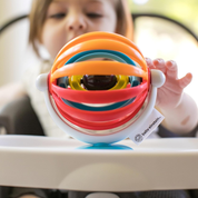 Baby Einstein Sticky Spinner – High Chair Activity Toy with Rattle & Spinning Wheel, 3+ Months