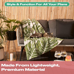 Dreamscene Grey Tartan Fleece Throw Blanket – Soft, Warm & Cosy, 120x150cm