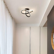 20W Dimmable LED Ceiling Light – Black Round Fixture Ø25cm