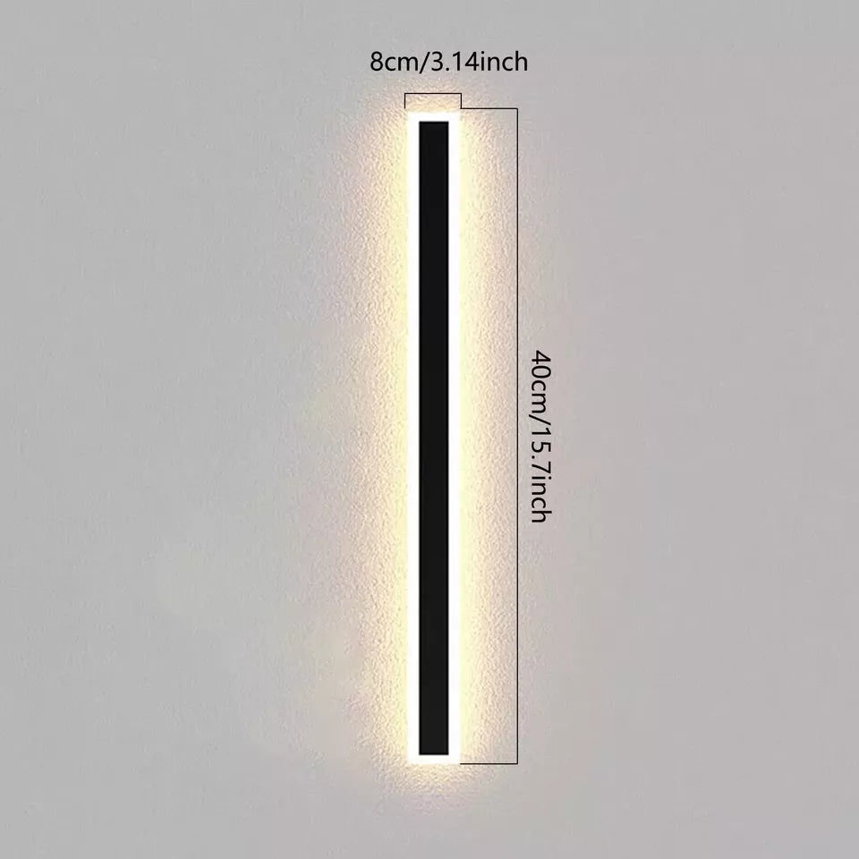 Modern Waterproof LED Wall Light – Indoor & Outdoor