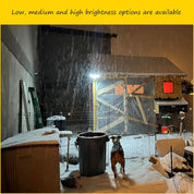 Motion Sensor Outdoor Solar Security Light