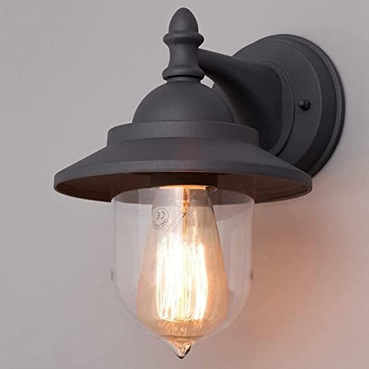 Black Vintage Outdoor Wall Light