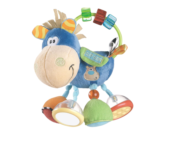 Playgro Horse Soft Baby Rattle Toy – Sensory, Teething & Activity Gift