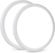 24W LED Ceiling Light, 5000K Daylight, IP44, 2200LM Ø28.5cm Flush Mount