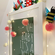Pom Pom Fairy Lights