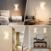 Modern Indoor LED Wall Lamp – Warm White Light, Wall Mounted, IP44 Rated
