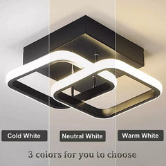 Modern LED Ceiling Lamp Chandelier - Stylish Pendant Light for Living Room or Bedroom