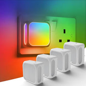 Dimmable Plug-in Night Light with Dusk to Dawn Sensor