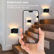 Modern Indoor LED Wall Lamp – Warm White Light, Wall Mounted, IP44 Rated
