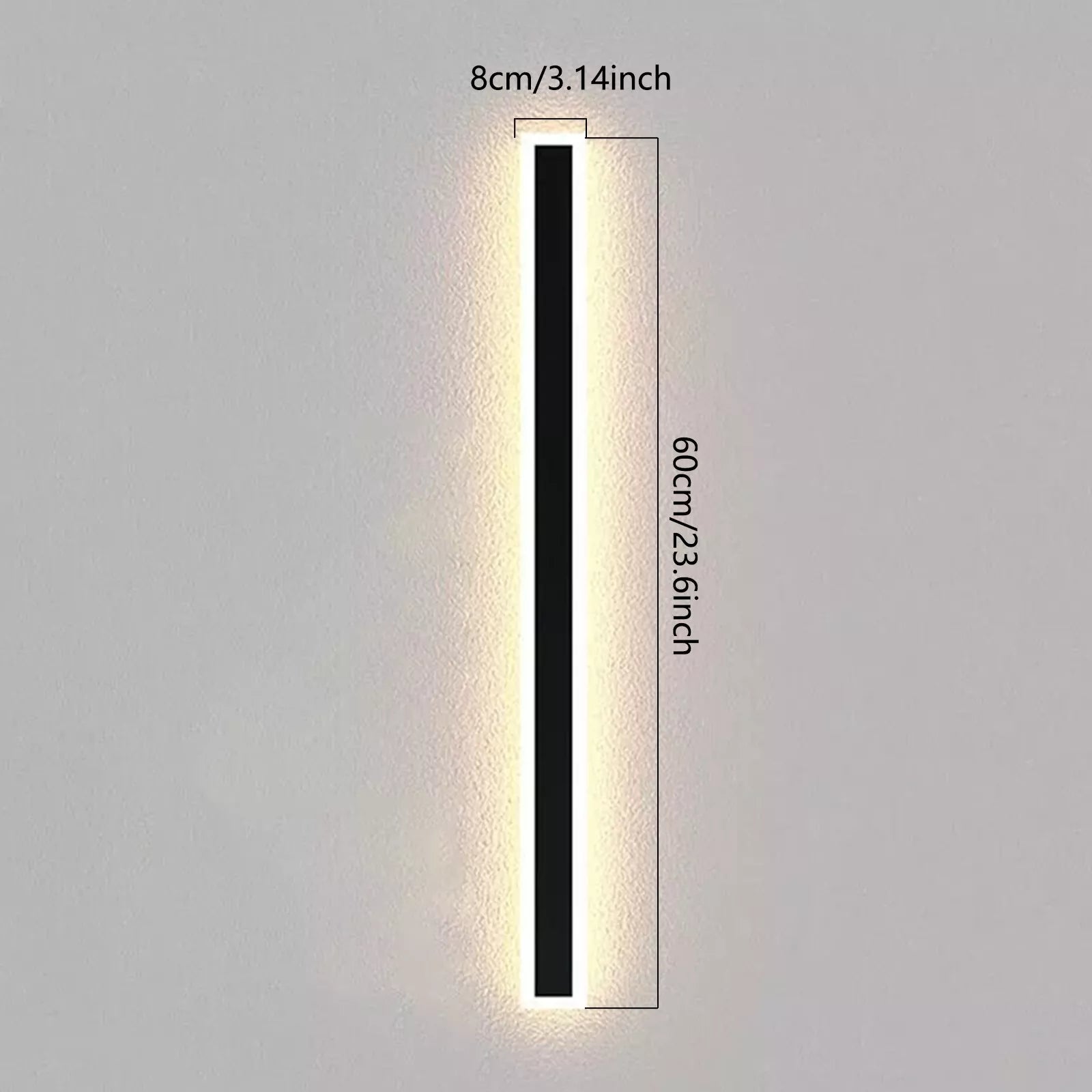 Modern Waterproof LED Wall Light – Indoor & Outdoor