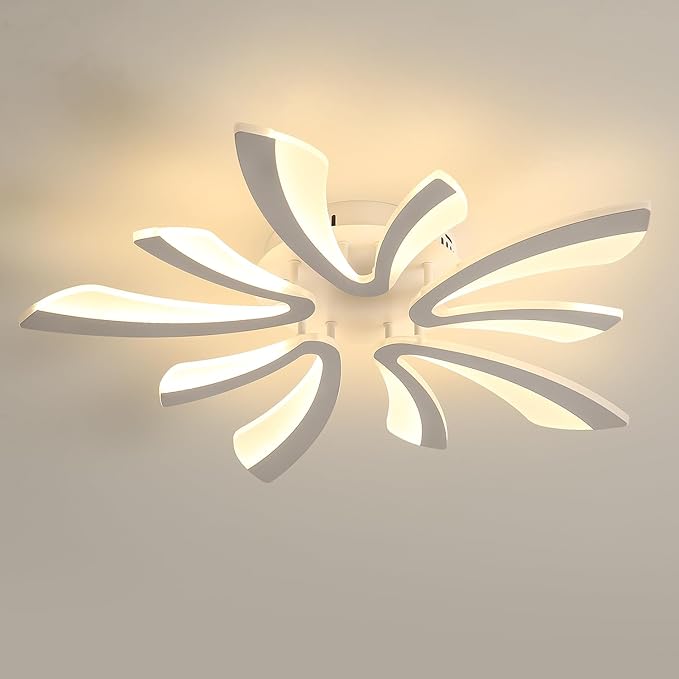 Dimmable 48W LED Ceiling Light with Remote, 71cm