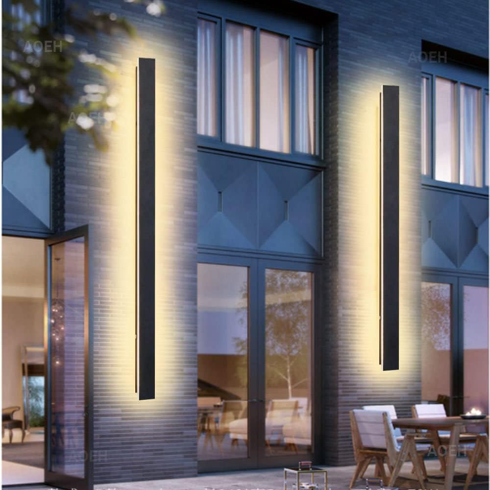 Modern Indoor Outdoor LED Wall Light