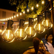 150FT G40 Festoon String Lights Outdoor Waterproof