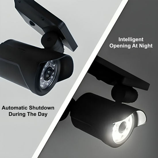 Outdoor Solar Motion Sensor Security Light – Waterproof LED Spotlight, 25ft Motion Detection Range, IP65 Solar Powered Wall Light for Garden, Driveway, Patio, Garage & Front Door