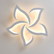 Modern Petal LED Ceiling Light – 60W Cool White Flush Mount Fixture