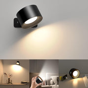LED Wall Light with 3 Color Modes & Brightness Levels