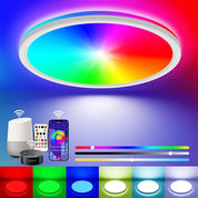 30CM LED Ceiling Light with Remote & RGB Backlight