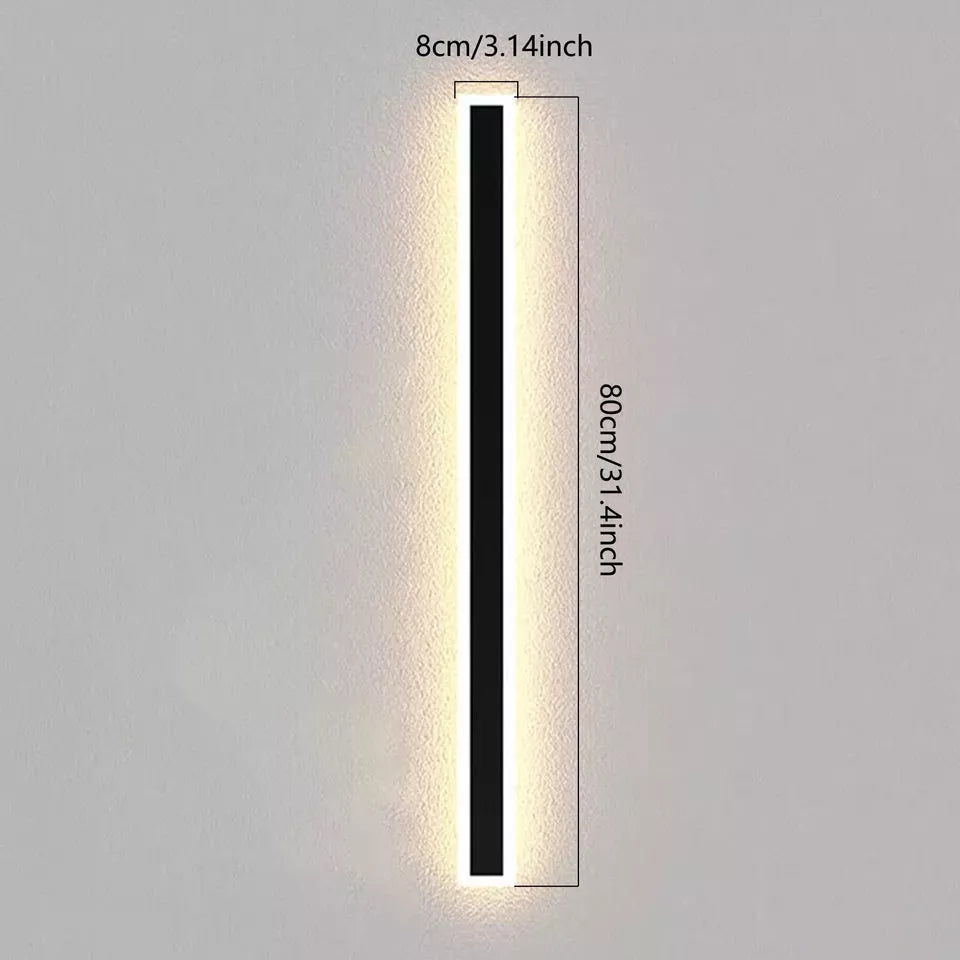 Modern Waterproof LED Wall Light – Indoor & Outdoor