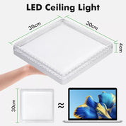 LED Round & Square Ceiling Light – 12W-48W, IP44