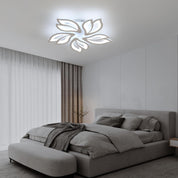 Modern Petal LED Ceiling Light – 60W Cool White Flush Mount Fixture