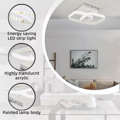 Modern LED Ceiling Lamp Chandelier - Stylish Pendant Light for Living Room or Bedroom